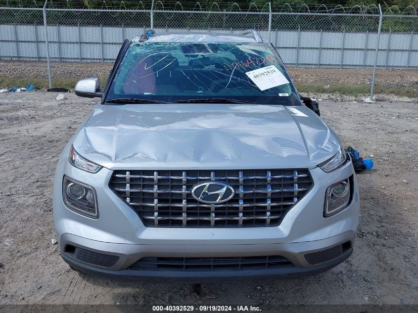 2021 Hyundai Venue Sel VIN: KMHRC8A36MU104525 Lot: 40392529