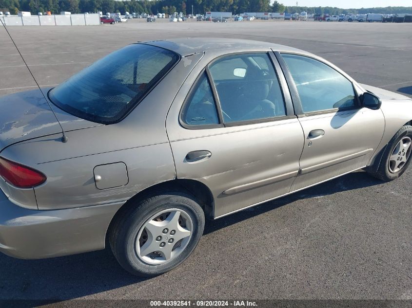 2001 Chevrolet Cavalier VIN: 1G1JC524717177400 Lot: 40392541