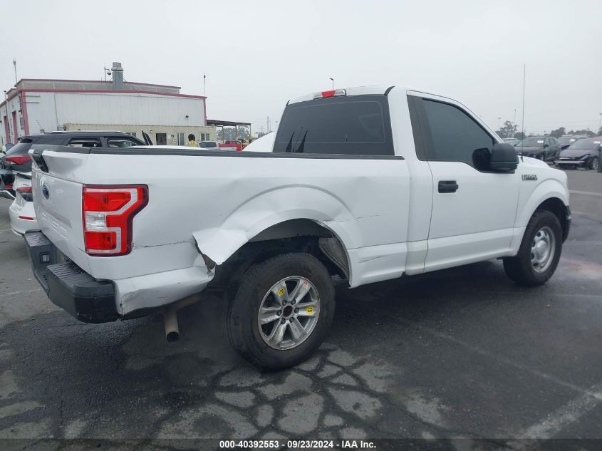 2018 Ford F-150 Xl VIN: 1FTMF1CB3JKE52047 Lot: 40392553