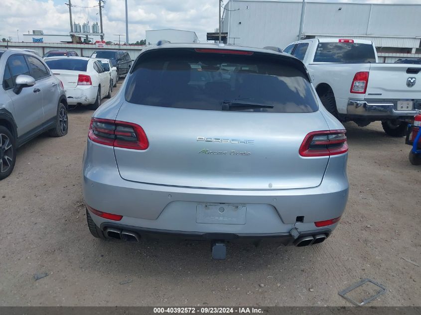 2016 Porsche Macan Turbo VIN: WP1AF2A56GLB91813 Lot: 40392572