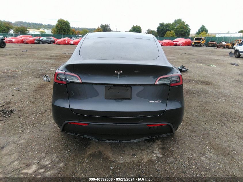 2024 Tesla Model Y Long Range Dual Motor All-Wheel Drive VIN: 7SAYGDEE5RA274514 Lot: 40392606