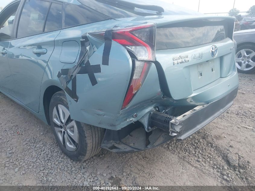 JTDKBRFU6J3582784 2018 Toyota Prius Two