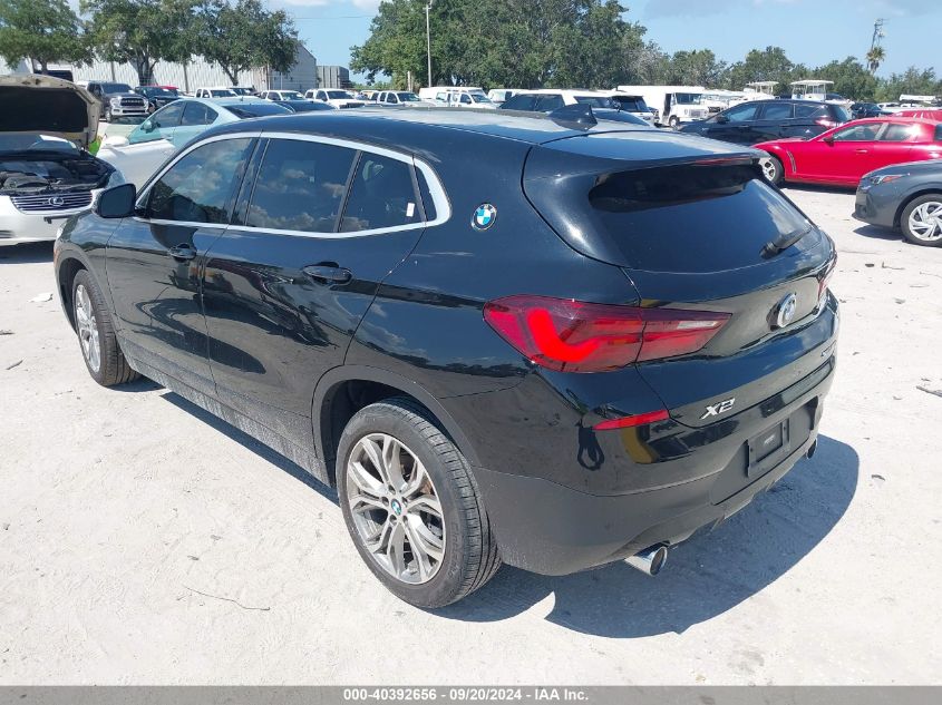 2022 BMW X2 Sdrive28I VIN: WBXYH9C07N5U09668 Lot: 40392656