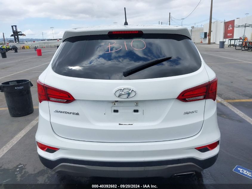 2018 Hyundai Santa Fe Sport 2.4L VIN: 5NMZT3LB6JH065904 Lot: 40392682