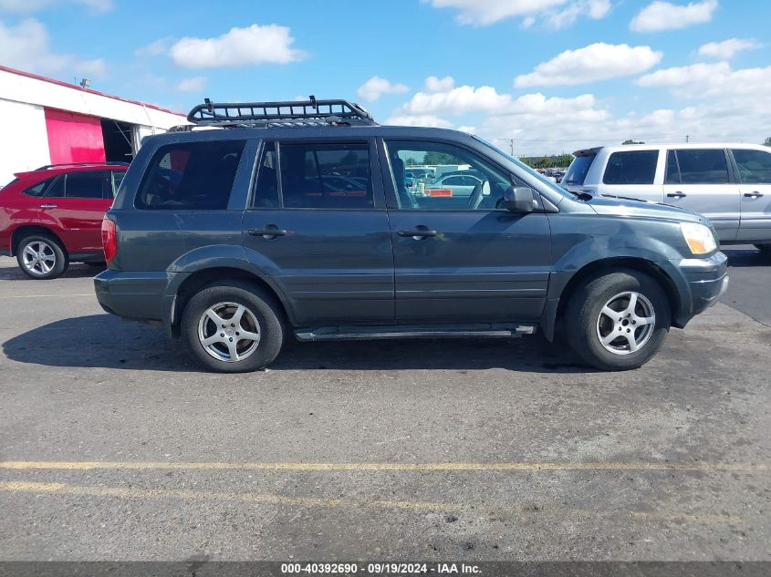 2003 Honda Pilot Ex-L VIN: 2HKYF18553H523707 Lot: 40392690