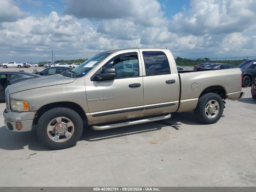 2005 Dodge Ram 2500 Slt/Laramie VIN: 3D7KR28C75G742896 Lot: 40392701