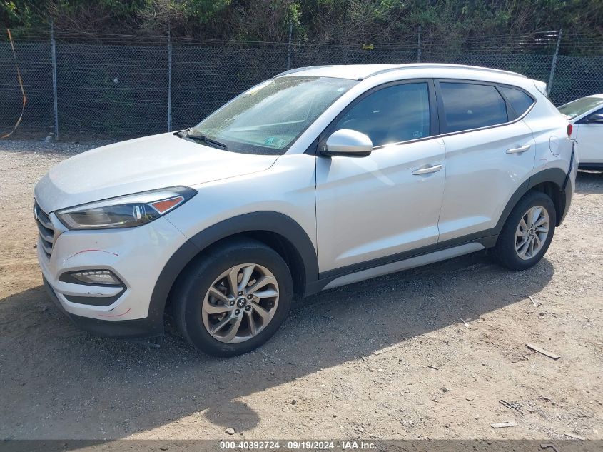 KM8J3CA41JU701635 2018 HYUNDAI TUCSON - Image 2