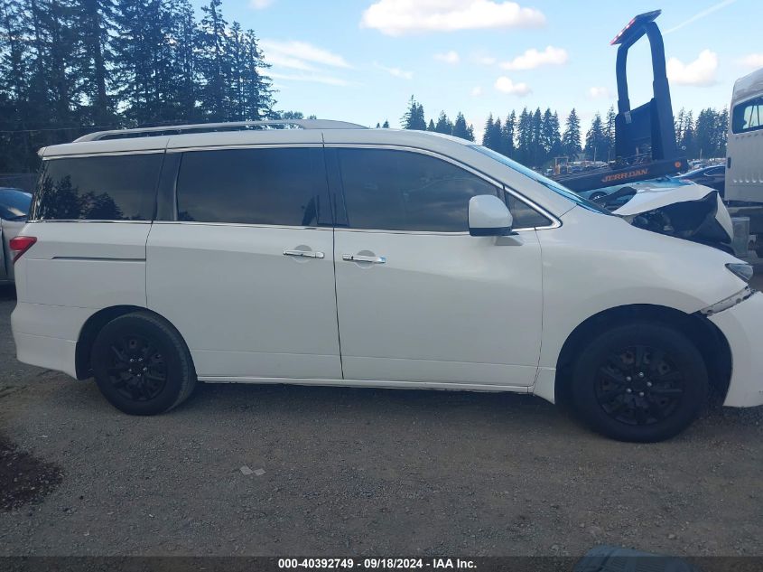 JN8AE2KP5E9102137 2014 Nissan Quest S