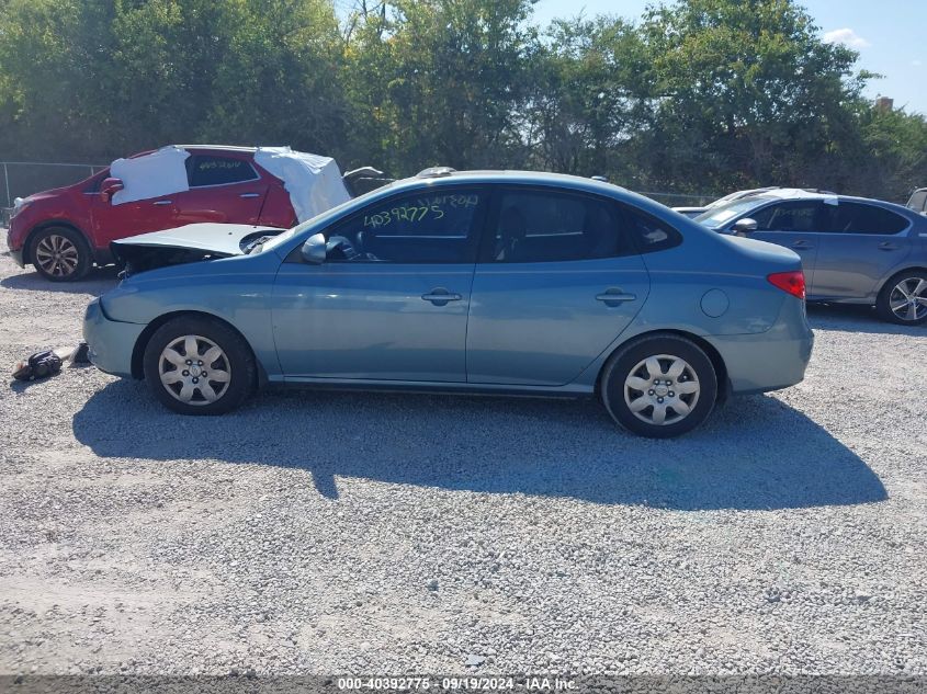 2007 Hyundai Elantra Gls/Limited/Se VIN: KMHDU46D67U229126 Lot: 40392775