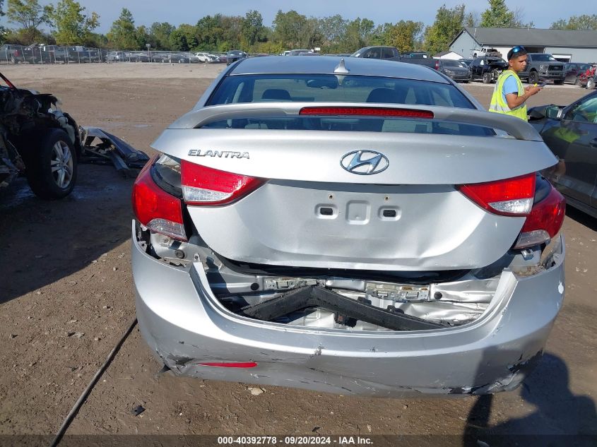 2013 Hyundai Elantra Gls VIN: KMHDH4AE2DU857118 Lot: 40392778