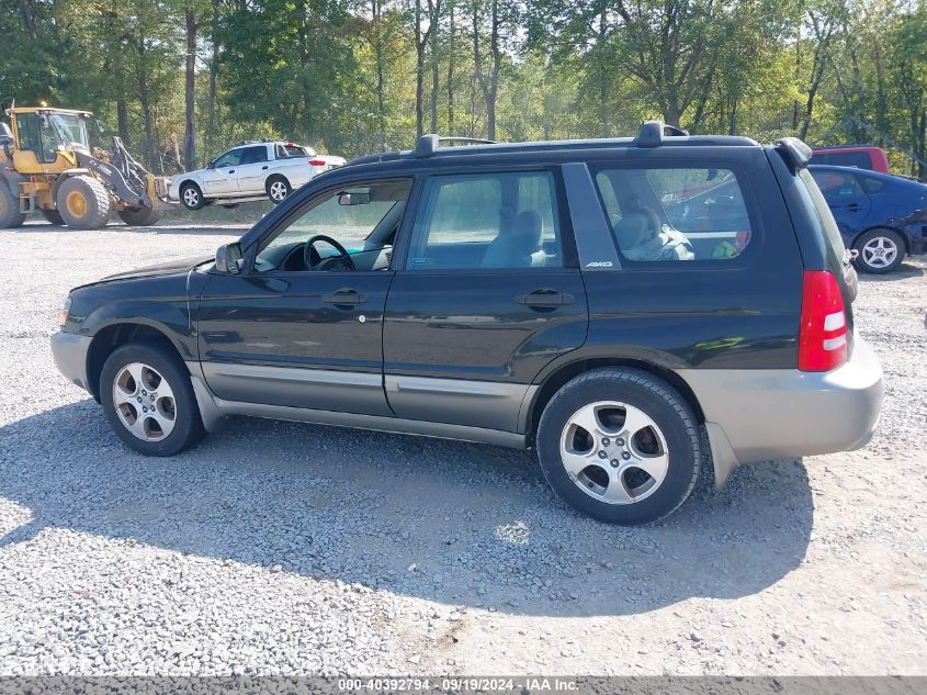 2003 Subaru Forester 2.5Xs VIN: JF1SG65663G741601 Lot: 40392794