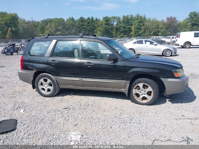 2003 Subaru Forester 2.5Xs VIN: JF1SG65663G741601 Lot: 40392794