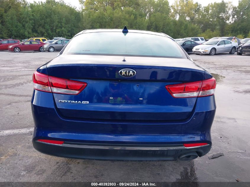 2017 Kia Optima Lx VIN: 5XXGT4L38HG177845 Lot: 40392803