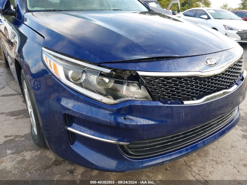 2017 Kia Optima Lx VIN: 5XXGT4L38HG177845 Lot: 40392803