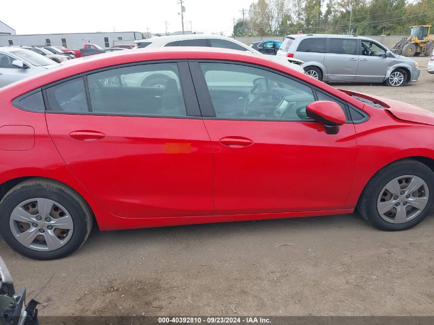 2018 Chevrolet Cruze Ls Auto VIN: 1G1BC5SM4J7234852 Lot: 40392810