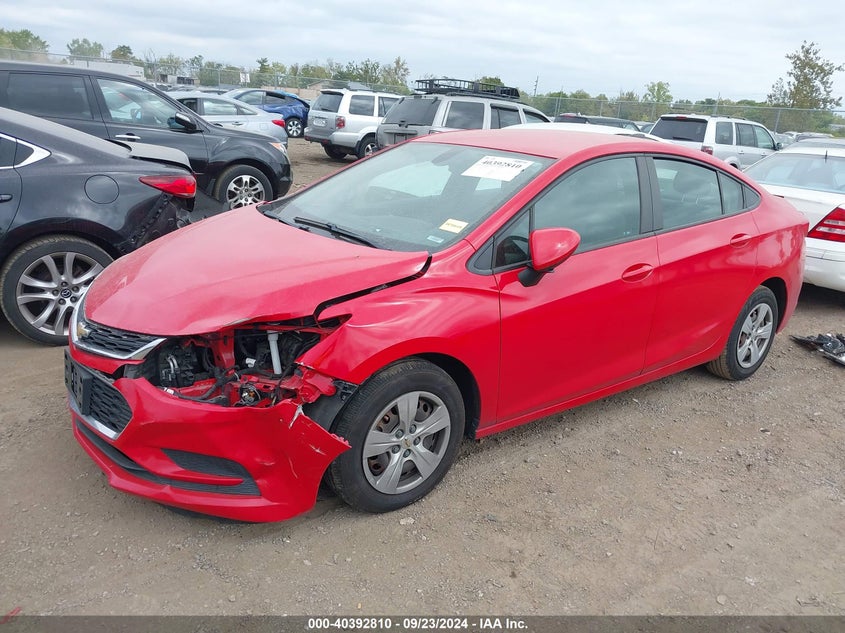 2018 CHEVROLET CRUZE LS - 1G1BC5SM4J7234852