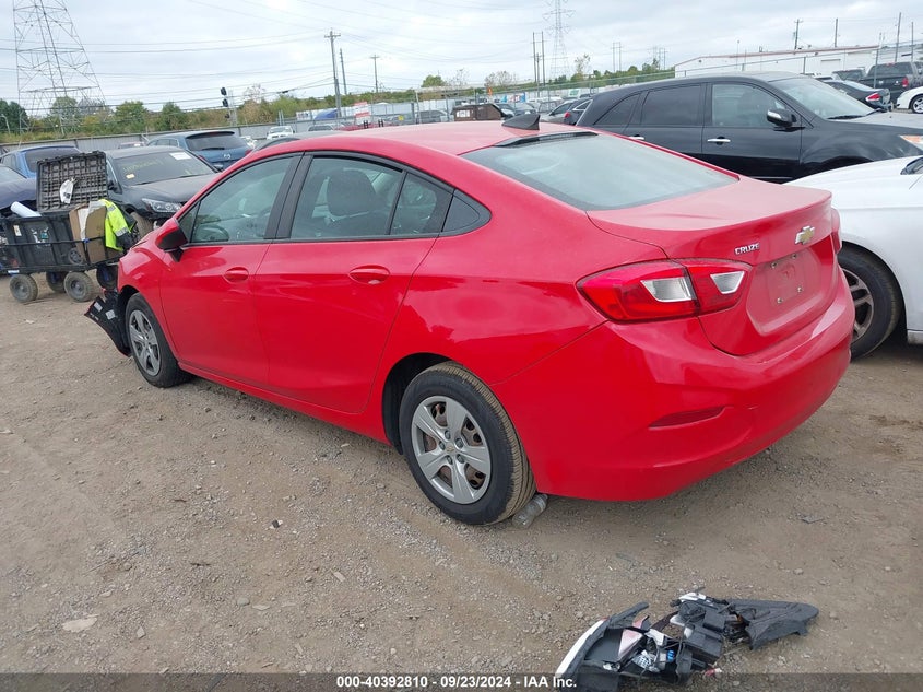 2018 CHEVROLET CRUZE LS - 1G1BC5SM4J7234852