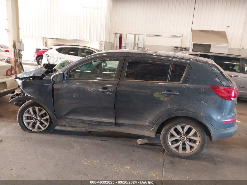 2016 Kia Sportage Lx VIN: KNDPBCAC3G7801865 Lot: 40392823