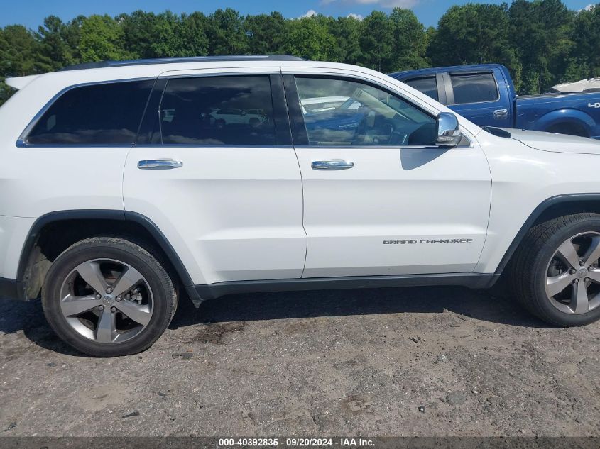 2014 Jeep Grand Cherokee Limited VIN: 1C4RJFBT3EC146896 Lot: 40392835