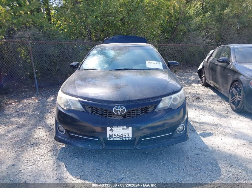 2013 Toyota Camry Se VIN: 4T1BF1FK9DU266116 Lot: 40392839