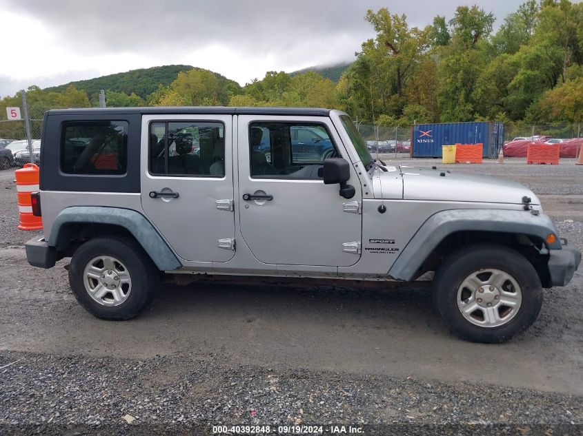 2010 Jeep Wrangler Unlimited Sport VIN: 1J4BB3H19AL136283 Lot: 40392848