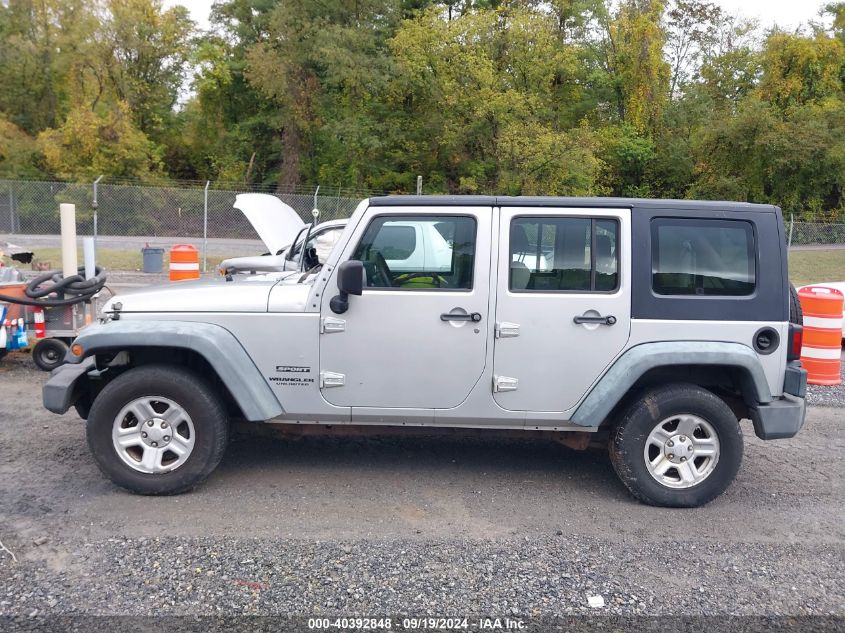 2010 Jeep Wrangler Unlimited Sport VIN: 1J4BB3H19AL136283 Lot: 40392848