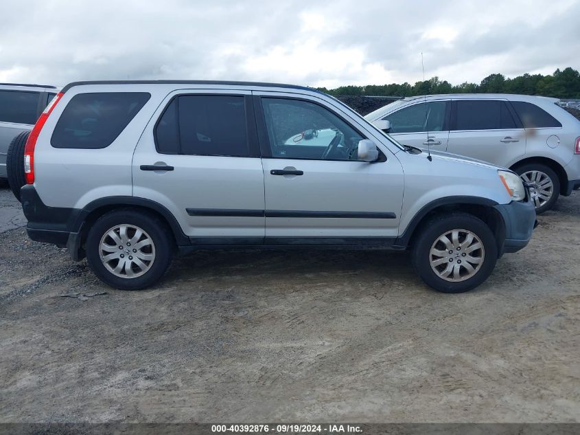 2006 Honda Cr-V Ex VIN: SHSRD78866U422579 Lot: 40392876