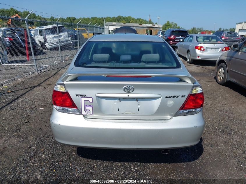 2005 Toyota Camry Se VIN: 4T1BE32K85U522400 Lot: 40392906