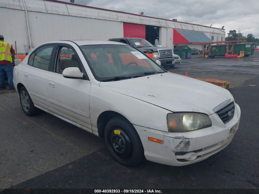 2004 Hyundai Elantra Gls/Gt VIN: KMHDN46D14U769881 Lot: 40392933