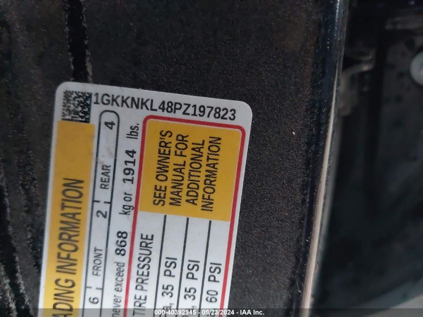 1GKKNKL48PZ197823 2023 GMC Acadia Sle