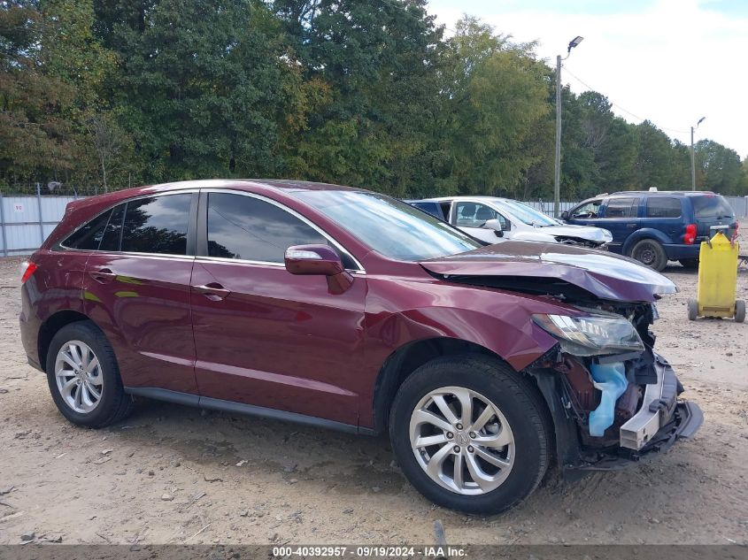 2016 Acura Rdx Acurawatch Plus Pkg VIN: 5J8TB3H34GL019121 Lot: 40392957