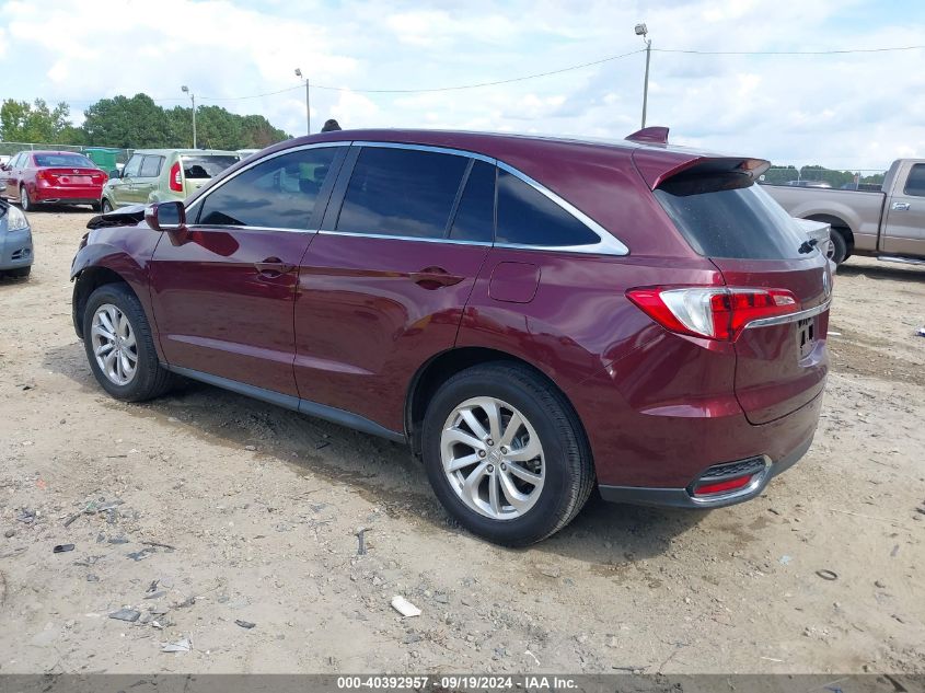 VIN 5J8TB3H34GL019121 2016 ACURA RDX no.3