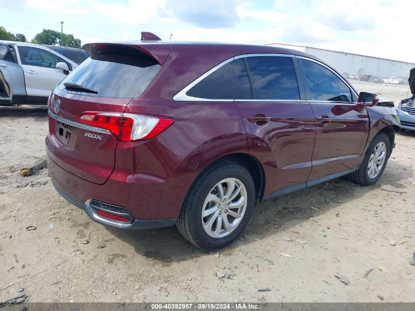 VIN 5J8TB3H34GL019121 2016 ACURA RDX no.4