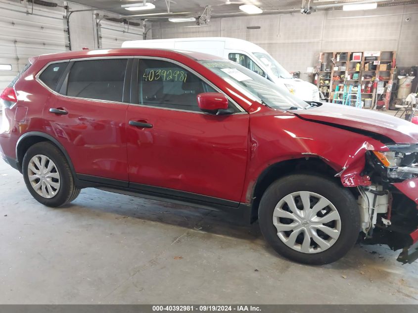 2017 Nissan Rogue S VIN: JN8AT2MT2HW396473 Lot: 40392981