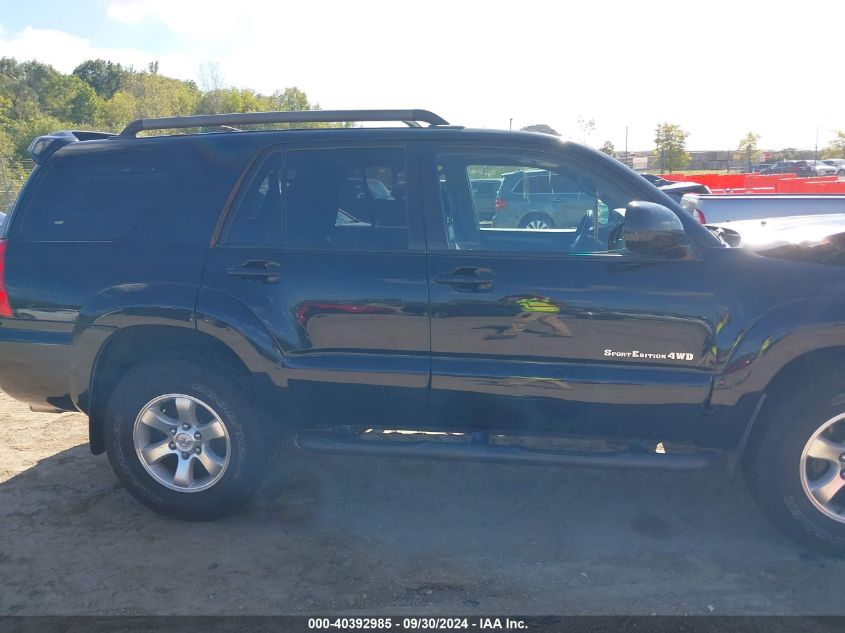 2007 Toyota 4Runner Sport V6 VIN: JTEBU14R070111150 Lot: 40392985