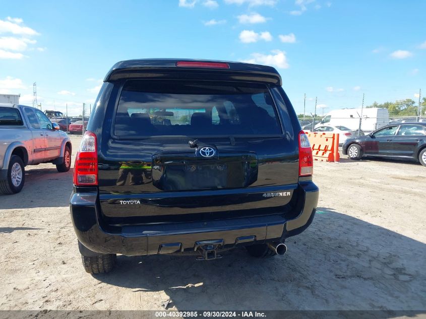 2007 Toyota 4Runner Sport V6 VIN: JTEBU14R070111150 Lot: 40392985