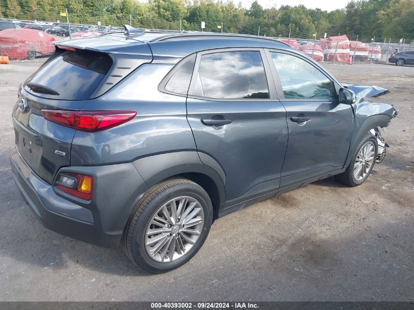 2021 Hyundai Kona Sel Plus VIN: KM8K6CAA4MU722212 Lot: 40393002