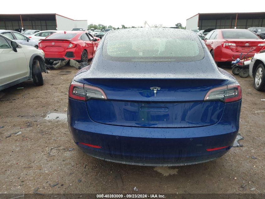 2018 Tesla Model 3 VIN: 5YJ3E1EA1JF160252 Lot: 40393009