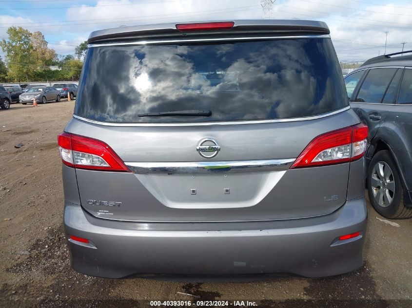 JN8AE2KP3B9004283 2011 Nissan Quest Le