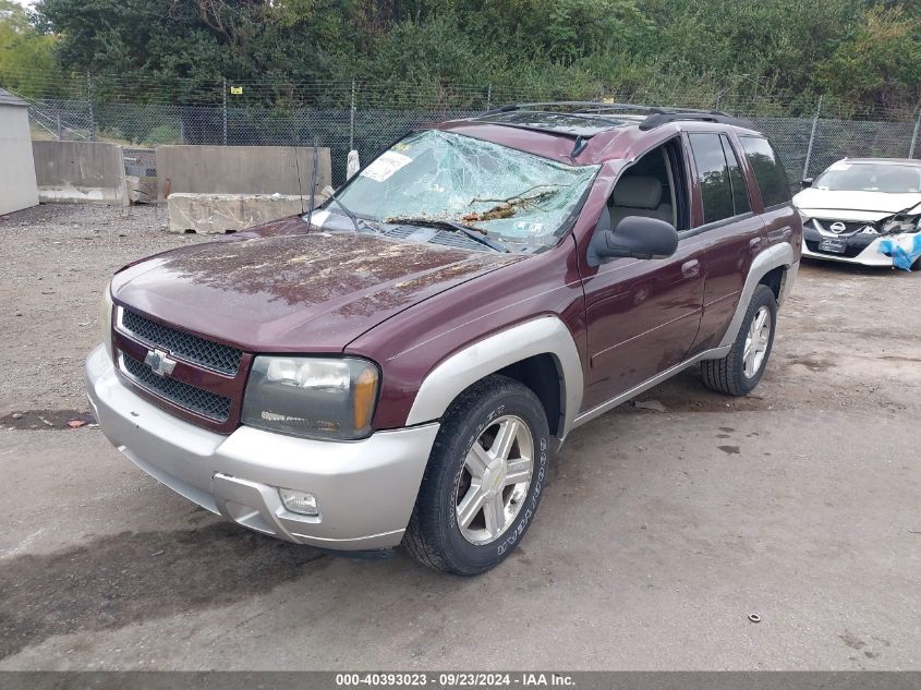 2007 Chevrolet Trailblazer Lt VIN: 1GNDT13S772271686 Lot: 40393023