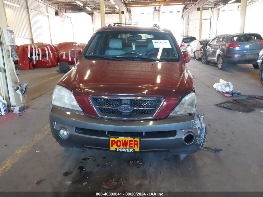 2005 Kia Sorento Ex/Lx VIN: KNDJC733X55414374 Lot: 40393041