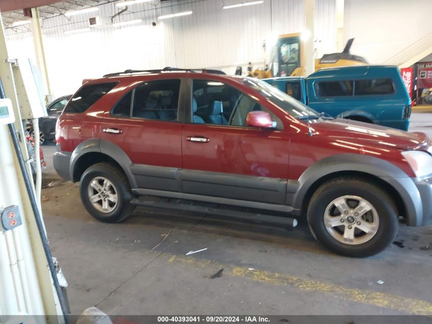 2005 Kia Sorento Ex/Lx VIN: KNDJC733X55414374 Lot: 40393041