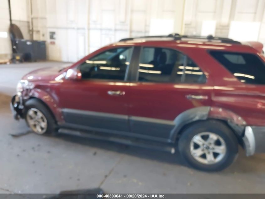 2005 Kia Sorento Ex/Lx VIN: KNDJC733X55414374 Lot: 40393041