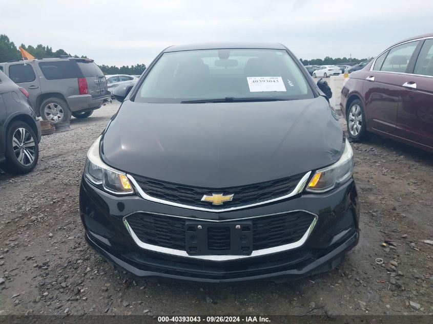 2017 Chevrolet Cruze Ls VIN: 1G1BC5SM6H7206612 Lot: 40393043