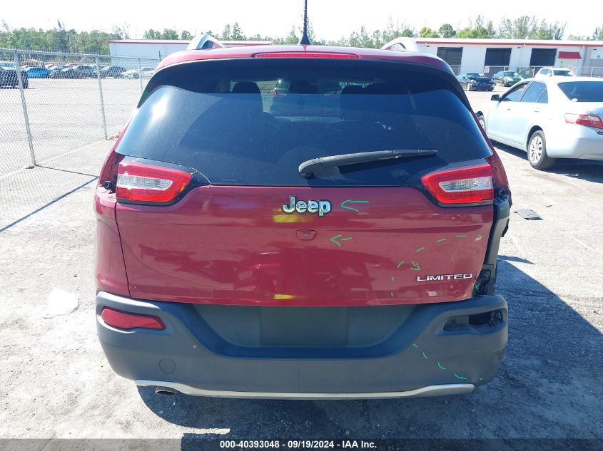 2017 Jeep Cherokee Limited Fwd VIN: 1C4PJLDBXHW526010 Lot: 40393048