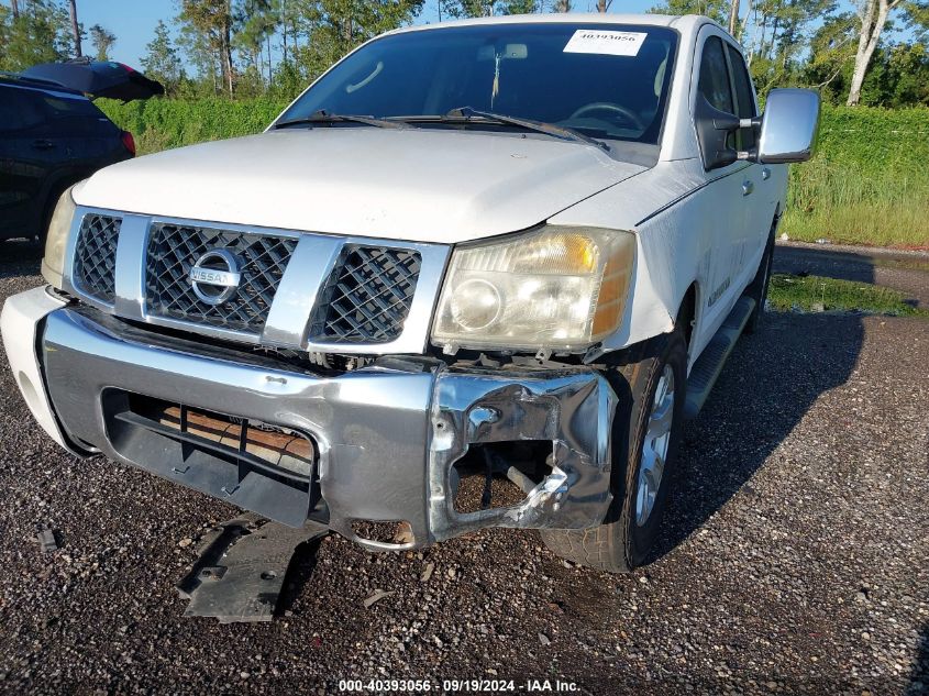 2006 Nissan Titan Le VIN: 1N6BA07AX6N518193 Lot: 40393056