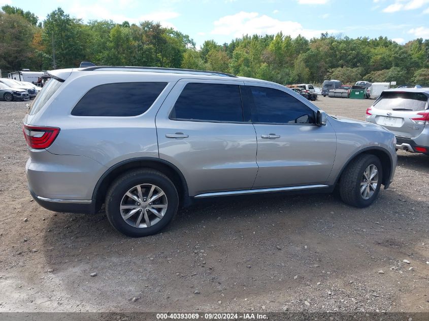 2015 Dodge Durango Limited VIN: 1C4RDJDG7FC202463 Lot: 40393069