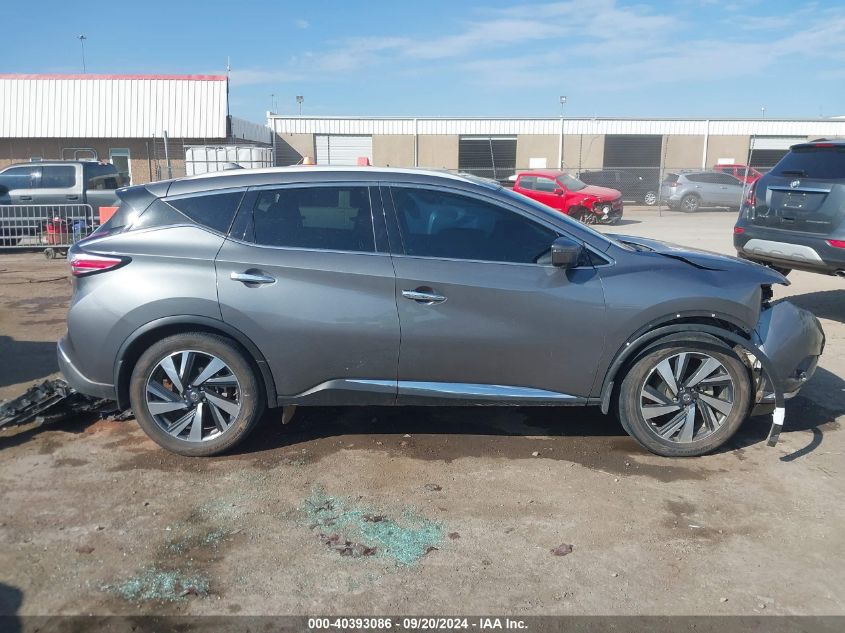 2018 Nissan Murano Platinum VIN: 5N1AZ2MG2JN152536 Lot: 40393086