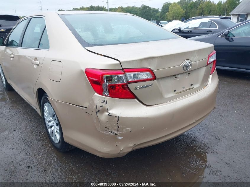 2012 Toyota Camry Le VIN: 4T1BF1FKXCU068787 Lot: 40393089