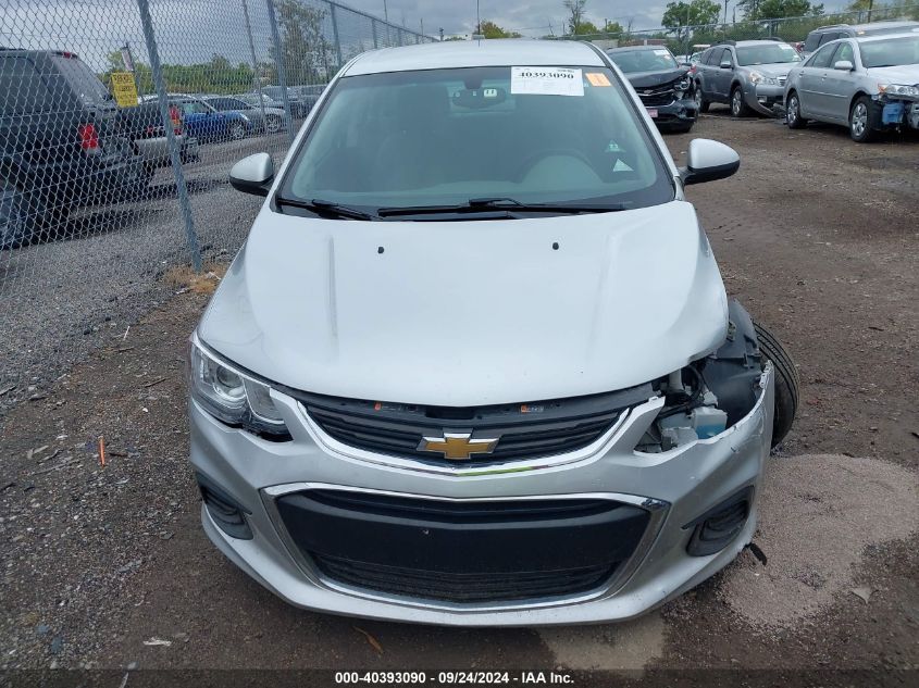 2017 Chevrolet Sonic Ls Auto VIN: 1G1JB5SH1H4152705 Lot: 40393090